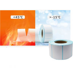 Papel Etiquetas térmicas 35x25cm, 40x30cm, 40x60cm, 50x30cm, 60x40cm resistente al agua, al aceite y al desgarro