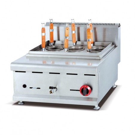 COCEDOR DE FIDEOS GAS CON 6 ESCURRIDEROS HP6060G