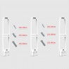 Sistema Seguridad Arco ABS AM 58KHz - (3UD)