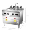 HORNO DE ESPAGUETIS CON 12 ESCURRIDEROS INOX 304 380V / 16KW