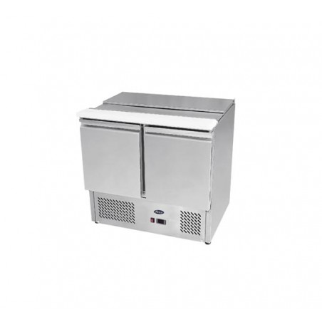 MESA FRÍA DE INGREDIENTES CON 2 PUERTAS 300L 310W -2 ℃ ~ 8 ℃