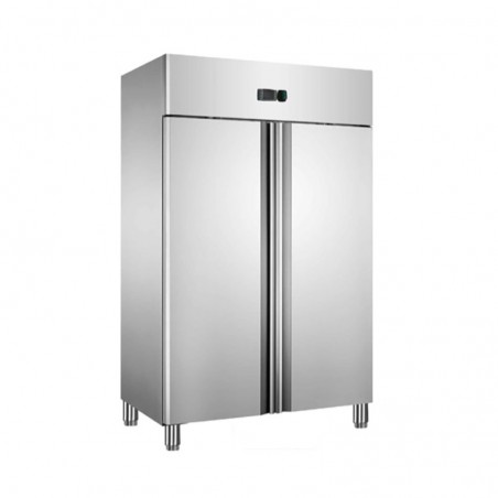 CONGELADOR VERTICAL INOX ARMARIO 2 PUERTA CON VENTILADA 1240L, -18℃~25℃, 980W, 1965*750*1930MM