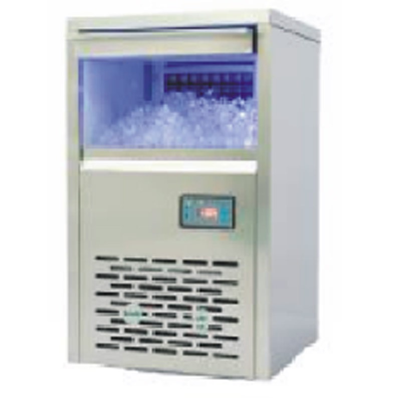 MAQUINA HIELO CUADRADO AIR 190W INOX 304 40KG/24H CE 375*415*615MM ALMACÉN 10KG