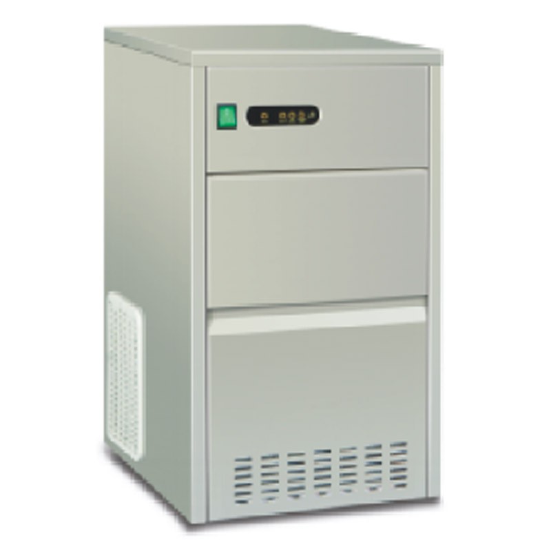子弹头制冰机 HEDECO - 50公斤/24小时 - 风冷/水冷