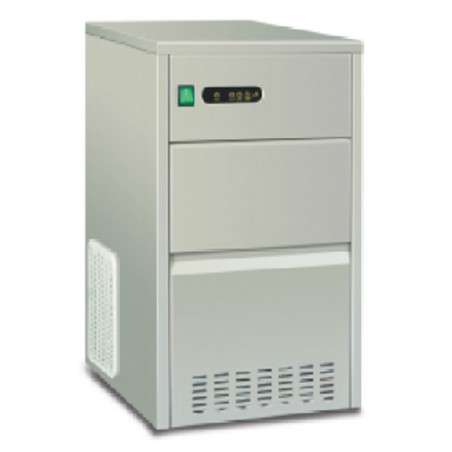 子弹头制冰机 HEDECO - 50公斤/24小时 - 风冷/水冷