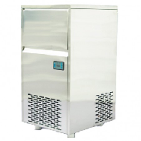 Máquina Hielo Picado HEDECO - 80kg/24h Aire/ Agua - 450W 500x620x880MM