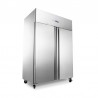 CONGELADOR VERTICAL INOX ARMARIO 2 PUERTA 1160L, -18 ℃ ~ 25 ℃, 760W, 1340*810*2010MM