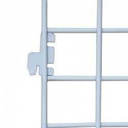 Góndola Comercio Blanca - Panel Liso