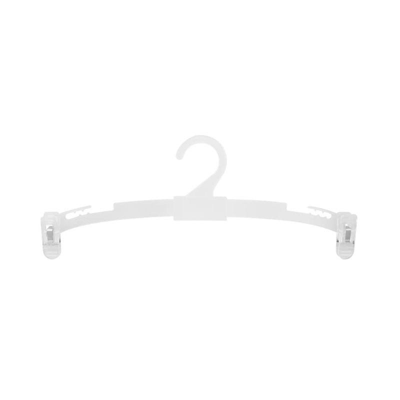Perchas de Plástico Lencería Blanco de 27cm, 500Uds/Caja para Ropa Interior