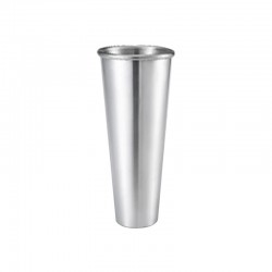 Estantería para Flores Comercial | Expositor de Hierro 4 Niveles con 20 Cubos Ø17cm| Incluye 20 Cubos para Flores