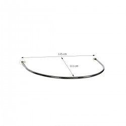 Gancho para Reja con Portaprecios - 30 CM
