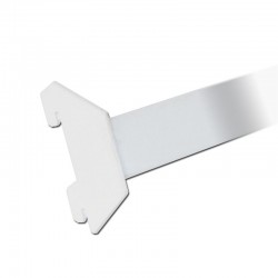 Barra De Carga Metálica Para Cremallera  90 CM O 120 CM, Acero Gris Para Ganchos Cuadrados