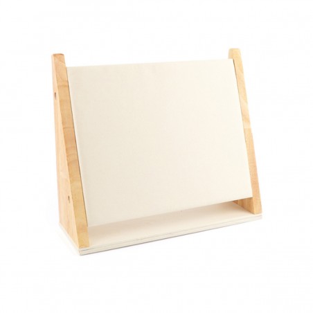 Soporte Collar Vertical Blanco - Piel Sintética 29x25x9.6cm