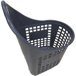 CESTA SUPERMERCADO GRIS -...
