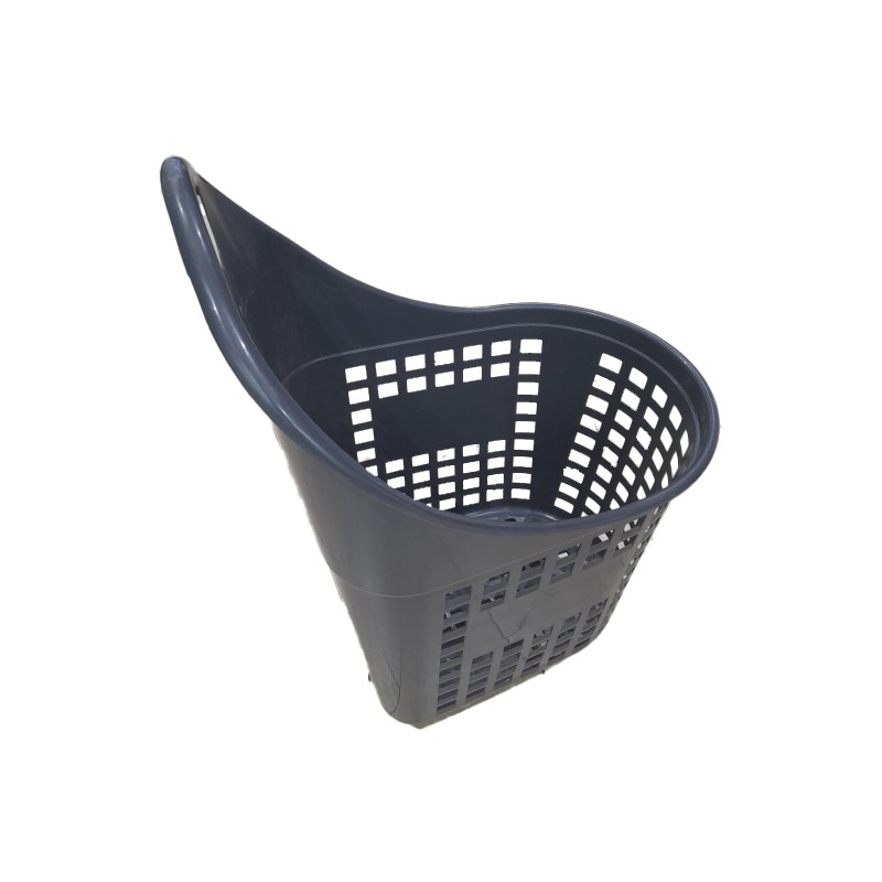 CESTA SUPERMERCADO GRIS - 62x43x43.5CM