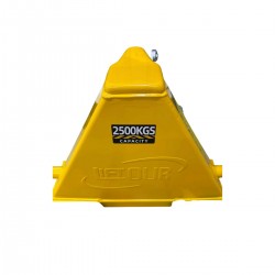 TRANSPALETA MANUAL 2500 KG CAPACIDAD DE CARGA, 1150 MM LONGITUD DE LA HORQUILLA, RUEDAS DE PU EUROPALETS