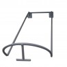 Soporte de Balones para Tubo - GRIS