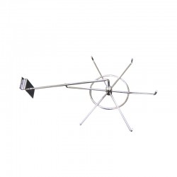 Percha de Madera con Guía 45 CM