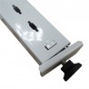 白色立柱