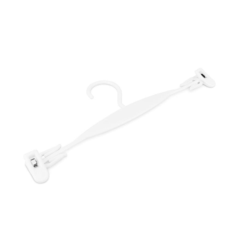 PERCHA DE MADERA CON PINZAS 42 CM