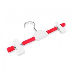 PERCHA DE PLÁSTICO LENCERÍA 27,5 CM