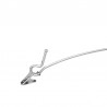 PERCHA DE PLÁSTICO PARA LENCERÍA 30 CM