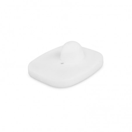 Alarma Antihurto RF 8.2GHz - Etiqueta Cuadrada Blanca