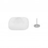 Alarma Antihurto RF 8.2GHz - Etiqueta Cuadrada Blanca