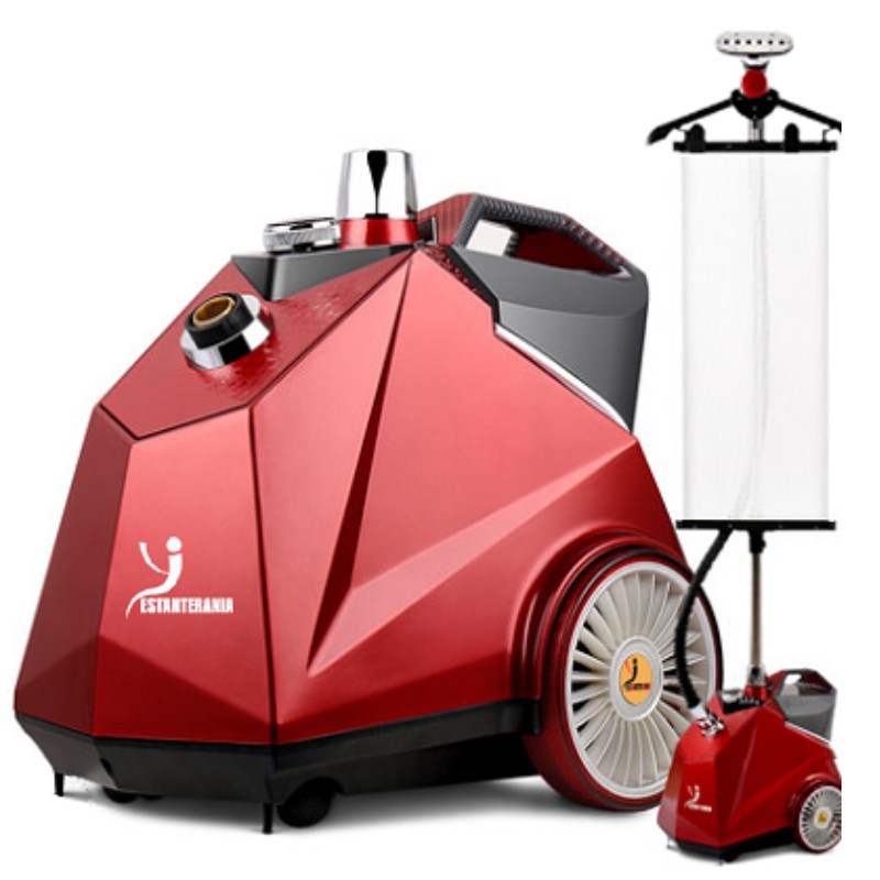 PLANCHA DE VAPOR VERTICAL ROJO 220V/2.2KW 3.8L (SE UTILIZA AGUA DESTILADA)