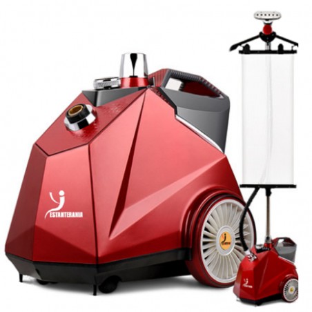 PLANCHA DE VAPOR VERTICAL ROJO 220V/2.2KW 3.8L (SE UTILIZA AGUA DESTILADA)