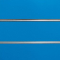 挂钩槽板 蓝色 7.5 槽（2 件），带铝制导轨（15 件）