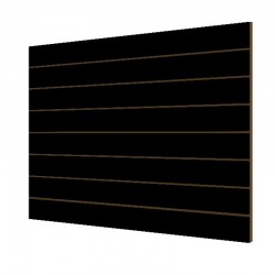 挂钩槽板 亮黑色 7.5 槽（2 件），带铝制导轨（15 件）